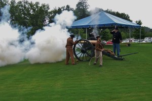 Civil War era cannon shot