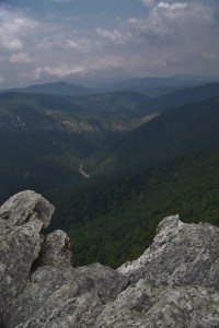 Linville Gorge from Hawksbill