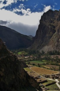 Peaks 'feel heavy' on the small valley below