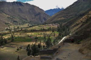 Sacred Valley Downstream of Temple Site above Ollantaytamba