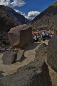 A Block left just short of its destination